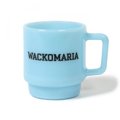 WACKO MARIA/拾ޥꥢ/MILK GLASS MUG/ߥ륯饹ޥ/BLUE