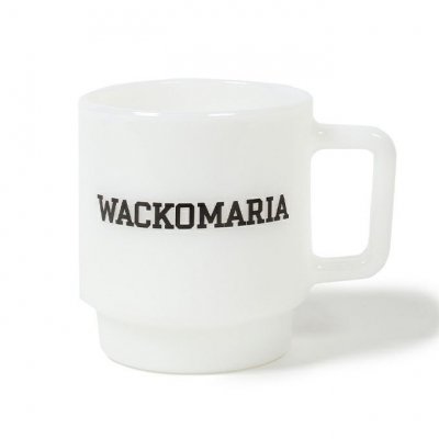 WACKO MARIA/拾ޥꥢ/MILK GLASS MUG/ߥ륯饹ޥ/WHITE