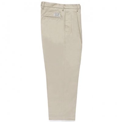 WACKO MARIA/拾ޥꥢ/DOUBLE PLEATED CHINO TROUSERS/Υȥ饦/L-BEIGE