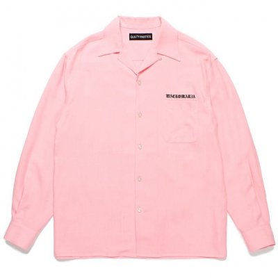 WACKO MARIA/拾ޥꥢ/50'S OPEN COLLAR SHIRT ( TYPE-2 )/50'Sץ󥫥顼/PINK