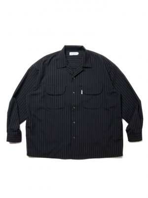 COOTIE/ƥ/T/W OPEN COLLAR L/S SHIRT/T/Wץ󥫥顼󥰥꡼/STRIPE