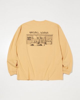 RADIALL/ǥ/True Deal Pot CREW NECK T-SHIRT L/S/󥰥꡼֥ƥ/TORILLA GOLD