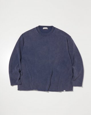 RADIALL/ǥ/Falcon Wagon CREW NECK SWEATER L/S/롼ͥå˥åȥ/SMOKE BLUE