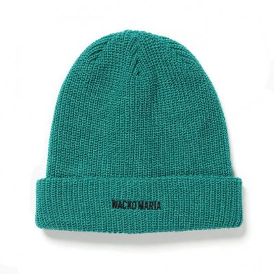 WACKO MARIA/拾ޥꥢ/KNIT WATCH CAP ( TYPE-1 )/˥åȥåå/GREEN