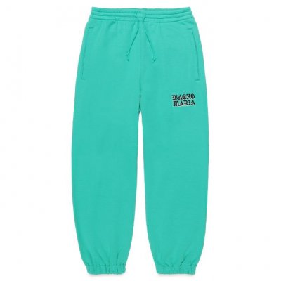 WACKO MARIA/拾ޥꥢ/MIDDLE WEIGHT SWEAT PANTS/ߥɥ륦ȥåȥѥ/TURQUOISE