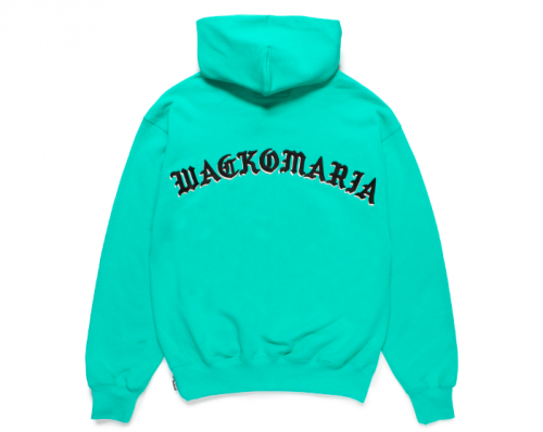 WACKO MARIA/拾ޥꥢ/MIDDLE WEIGHT PULLOVER HOODED SWEAT SHIRT ( TYPE-2 )/ߥɥ륦ȥץ륪С/TURQUOISE
