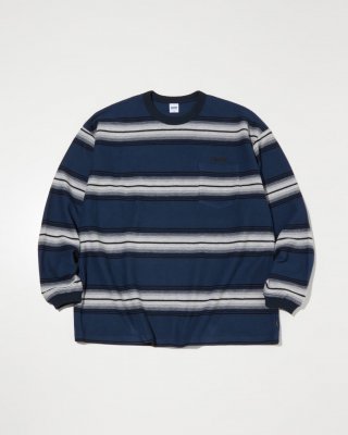 RADIALL/ǥ/4 Links Crew CREW NECK T-SHIRT L/S/ܡ󥰥꡼֥/MIDNIGHT NAVY