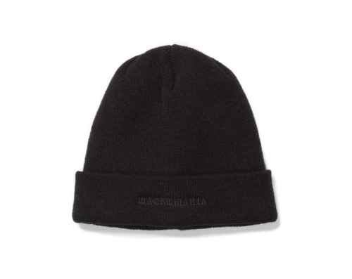 WACKO MARIA/拾ޥꥢ/KNIT WATCH CAP ( TYPE-2 )/˥åȥåå/BLACK