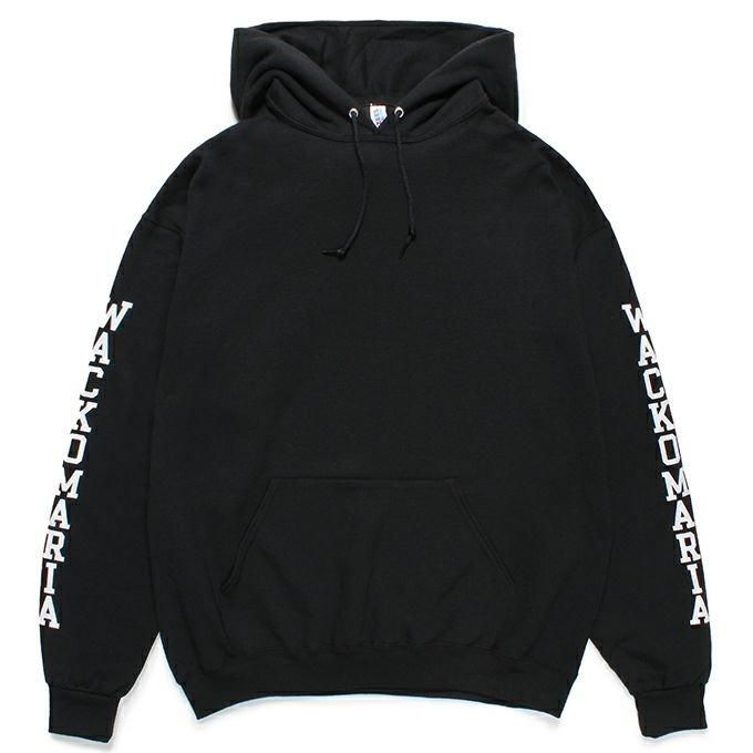 WACKO MARIA/ワコマリア/TIM LEHI / PULLOVER HOODED SWEAT SHIRT/ティムリーハイ/プルオーバースウェットシャツ/BLACK  - EMILIANO ONLINE SHOP｜RADIALL,DELUXE,WACKO MARIA/ラディアル,デラックス,ワコマリア通販