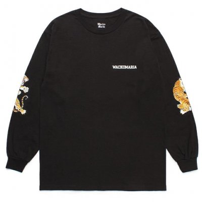 WACKO MARIA/拾ޥꥢ/TIM LEHI / CREW NECK LONG SLEEVE T-SHIRT (TYPE-3 )/ƥ꡼ϥ/롼ͥå󥰥꡼/BLACK