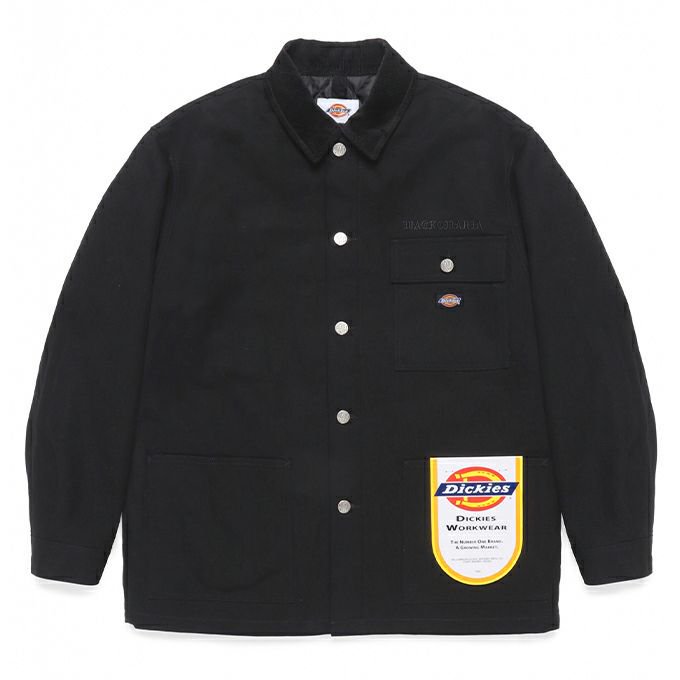 WACKO MARIA/ワコマリア/DICKIES/COVERALL/ディッキーズ/カバーオール/BLACK - EMILIANO ONLINE  SHOP｜RADIALL,DELUXE,WACKO MARIA/ラディアル,デラックス,ワコマリア通販