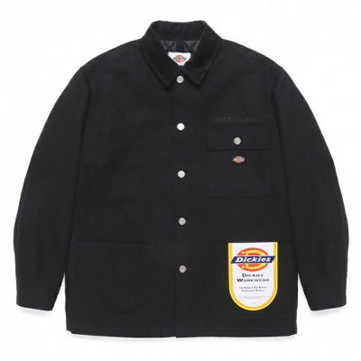 WACKO MARIA/拾ޥꥢ/DICKIES/COVERALL/ǥå/С/BLACK