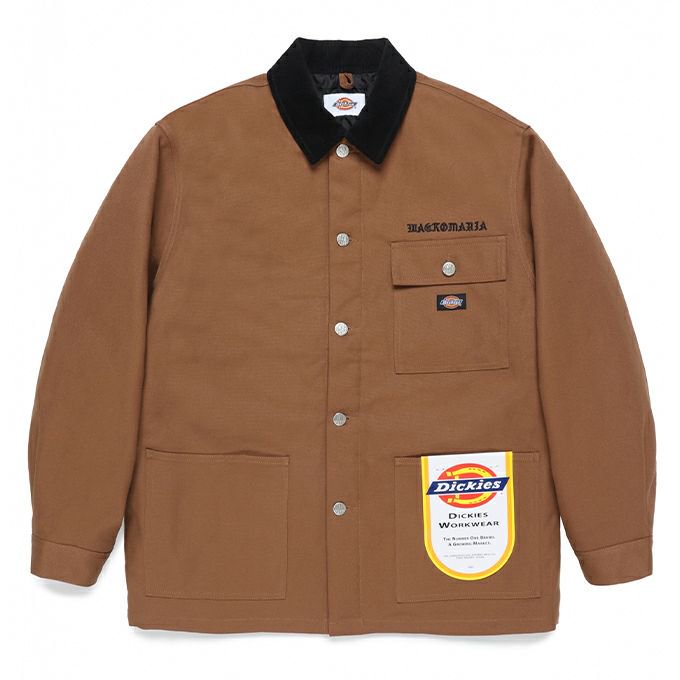 WACKO MARIA/ワコマリア/DICKIES/COVERALL/ディッキーズ/カバーオール/BROWN - EMILIANO ONLINE  SHOP｜RADIALL,DELUXE,WACKO MARIA/ラディアル,デラックス,ワコマリア通販