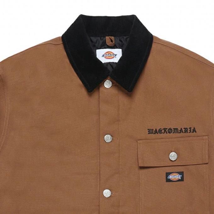 WACKO MARIA/ワコマリア/DICKIES/COVERALL/ディッキーズ/カバーオール/BROWN - EMILIANO ONLINE  SHOP｜RADIALL,DELUXE,WACKO MARIA/ラディアル,デラックス,ワコマリア通販