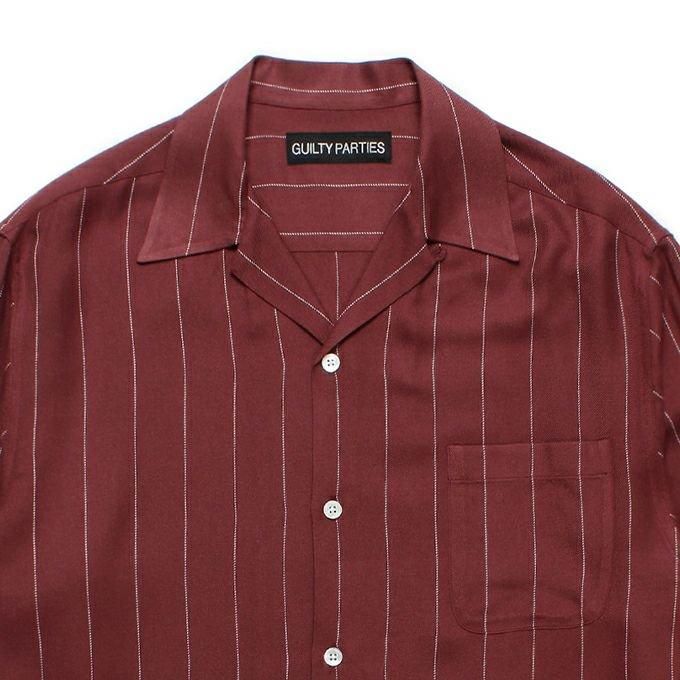 WACKO MARIA/ワコマリア/OPEN COLLAR SHIRT L/S/オープンカラー
