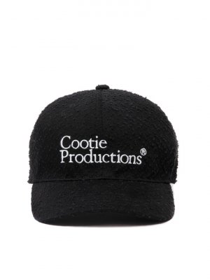 COOTIE/ƥ/NEEDLE PUNCH TWILL 6 PANEL CAP/ˡɥ6ѥͥ륭å/BLACK