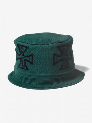 HAIGHT/إ/GOOD BAD CROSS KNIT HAT/˥åȥϥå/GREEN