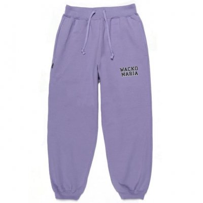 WACKO MARIA/拾ޥꥢ/HEAVY WEIGHT SWEAT PANTS/إӡȥåȥѥ/PURPLE