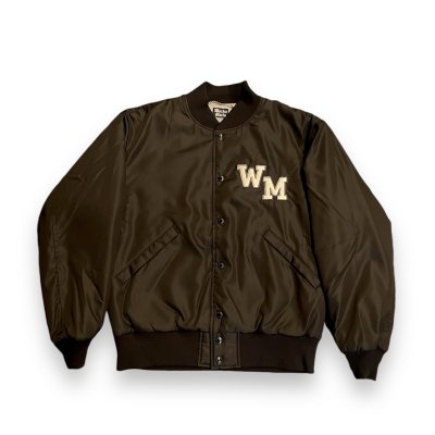 WACKO MARIA/拾ޥꥢ/VARSITY JACKET/Сƥ㥱å/BLACK