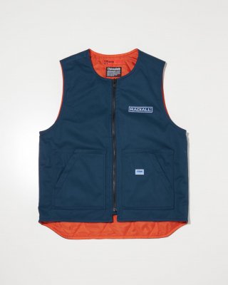 RADIALL/ǥ/Cnq Riverside ZIP UP VEST/٥/NAVY