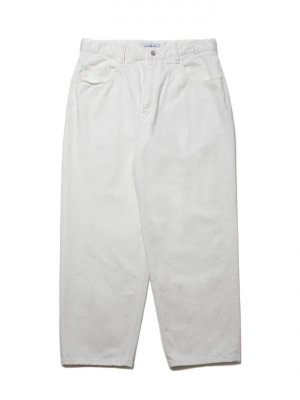 COOTIE/ƥ/5 POCKET BAGGY DENIM PANTS/5ݥå Хǥ˥ѥ/WHITE