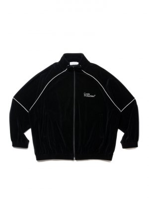 COOTIE/ƥ/VELOUR TRAINING TOP/٥ȥ졼˥󥰥ȥå/BLACK