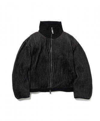 F-LAGSTUF-F/ե饰/CPG FULL ZIP KNIT/ϥͥå˥å/BLACK