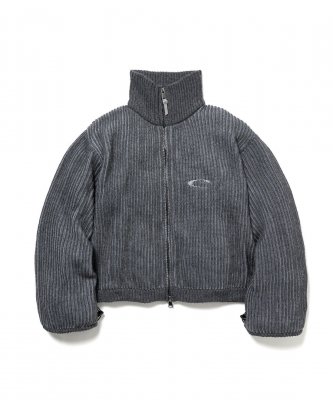 F-LAGSTUF-F/ե饰/CPG FULL ZIP KNIT/ϥͥå˥å/GRAY