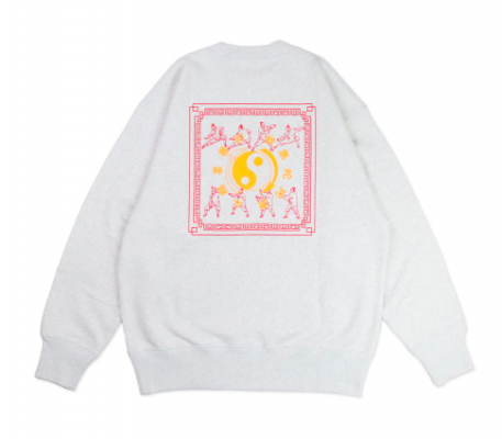 WANDERMAN/ޥ/WM KUNG FU CREW NECK SWEAT SHIRTS/ץȥåȥ/GRAY