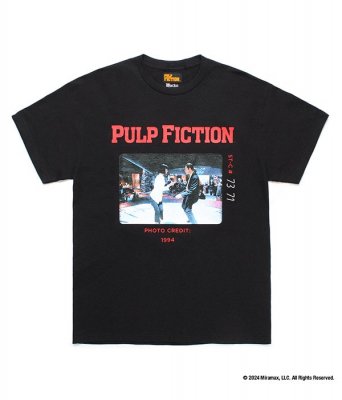 WACKO MARIA/拾ޥꥢ/PULP FICTION T-SHIRT (TYPE-1)/ѥץեT/BLACK