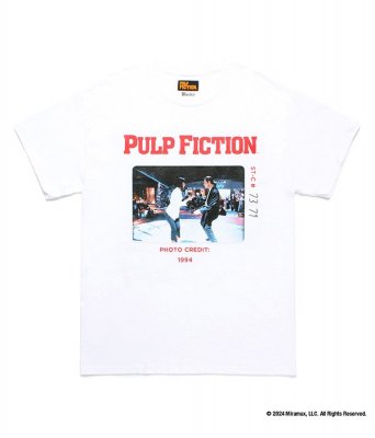 WACKO MARIA/拾ޥꥢ/PULP FICTION T-SHIRT (TYPE-1)/ѥץեT/WHITE