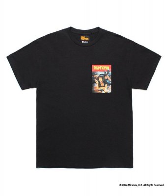 WACKO MARIA拾ޥꥢ/PULP FICTION T-SHIRT (TYPE-5)/ѥץեT/BLACK