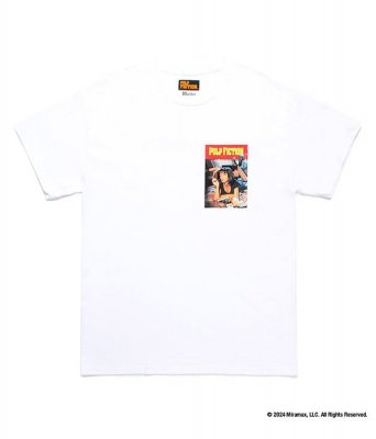 WACKO MARIA拾ޥꥢ/PULP FICTION T-SHIRT (TYPE-5)/ѥץեT/WHITE