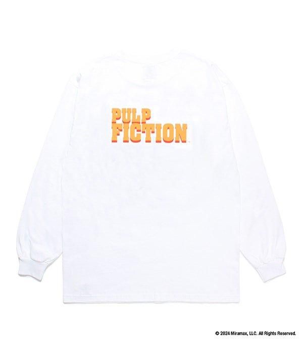 トップス WACKO MARIA PULP FICTION LONG SLEEVE PULP FICTION / LONG SLEEVE T-SHIRT - WACKO MARIA (ワコマリア