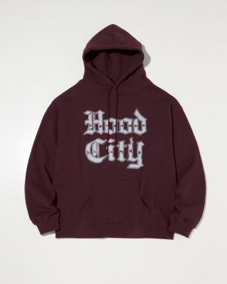 RADIALL/ǥ/Chrome City HOODIE SWEATSHIRT L/S/ץ륪Сաǥ/BURDUNDY