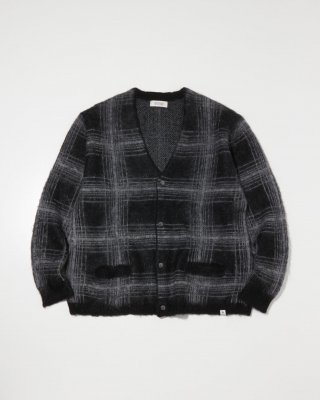 RADIALL/ǥ/Robber Dub CARDIGAN SWEATER L/S/إǥ/BLACK