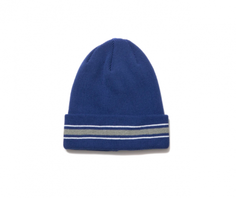 COOTIE/ƥ/DRY TECH BORDER BIG CUFFED BEANIE/ɥ饤ƥåܡӥåӡˡ/NAVY