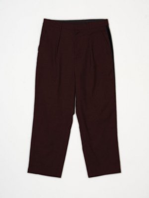 BUENA VISTA/֥ʥӥ/SIDE LINE TUCK SLACKS/ɥ饤󥿥åѥ/BORDEAUX