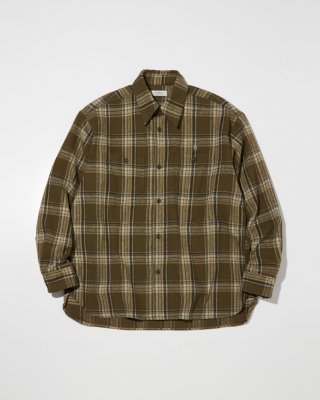 RADIALL/ǥ/Lo-n-Slo C.P.O. SHIRT L/S/ܥå륨åCPO/OLIVE