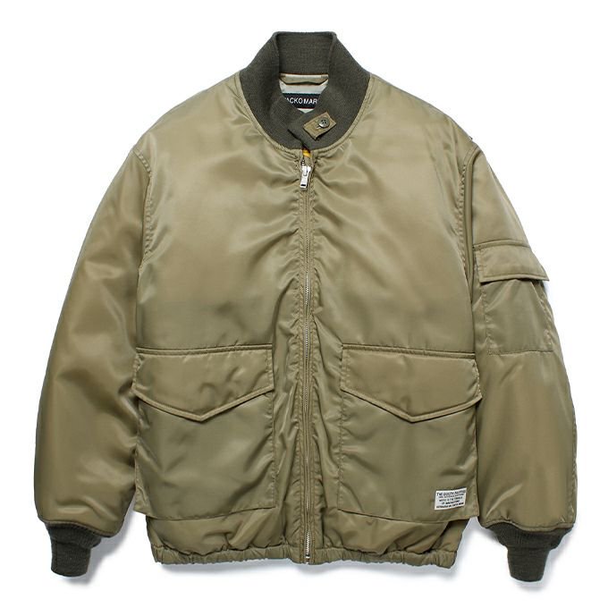 WACKO MARIA/ワコマリア/SPIEWAK / G-8 FLIGHT JACKET/スピークイージー/フライトジャケット/KHAKI -  EMILIANO ONLINE SHOP｜RADIALL,DELUXE,WACKO MARIA/ラディアル,デラックス,ワコマリア通販