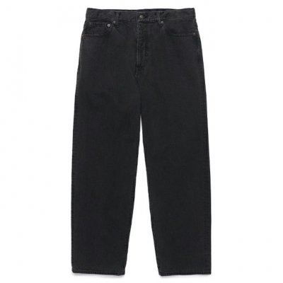 WACKO MARIA/拾ޥꥢ/WASHED DENIM PANTS/åɥǥ˥ѥ/BLACK