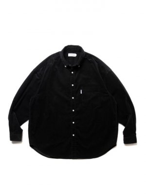 COOTIE/ƥ/CORDUROY B.D L/S SHIRT/ǥܥ󥷥/BLACK