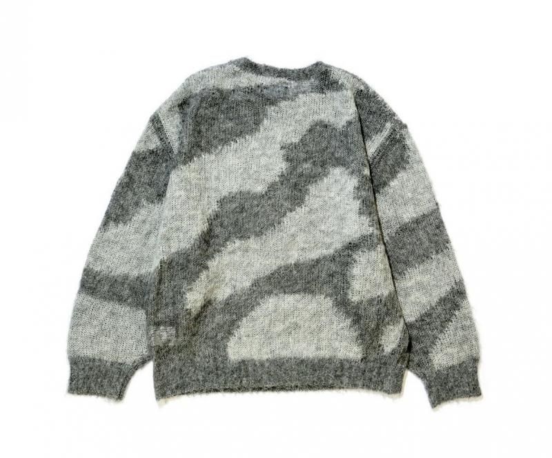 WACKO MARIA (ワコマリア) GLITTER MOHAIR CREW NECK SWEATER