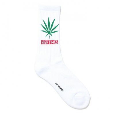 WACKO MARIA/拾ޥꥢ/HIGH TIMES / JACQUARD SOCKS/ϥॹ/㥬ɥå/WHITE