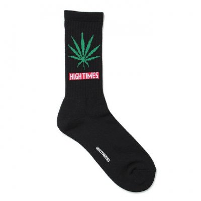 WACKO MARIA/拾ޥꥢ/HIGH TIMES / JACQUARD SOCKS/ϥॹ/㥬ɥå/BLACK