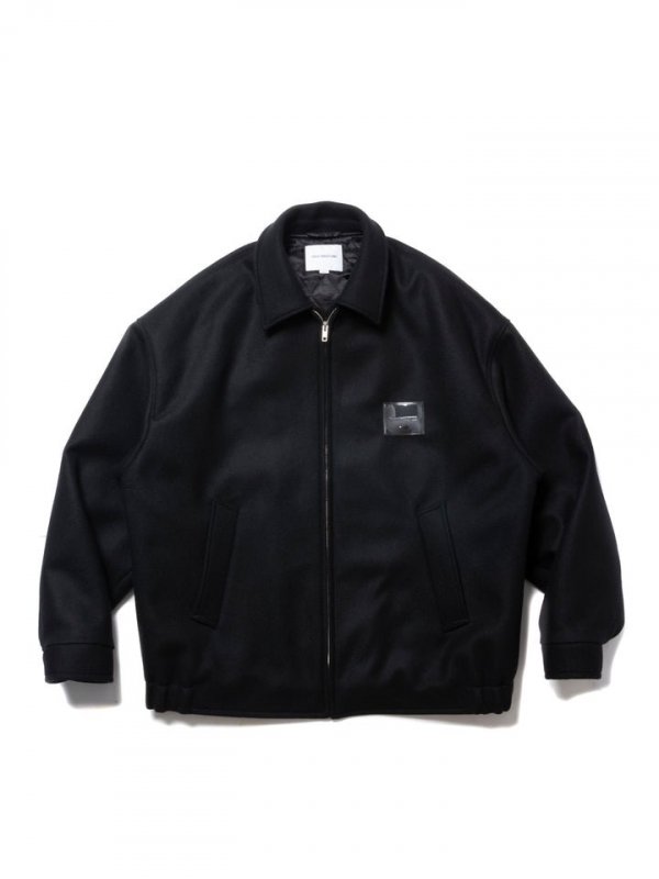 COOTIE/クーティー/WOOL MELTON SPORTS JACKET/ウールメルトンスポーツジャケット/BLACK - EMILIANO  ONLINE SHOP｜RADIALL,DELUXE,WACKO MARIA/ラディアル,デラックス,ワコマリア通販