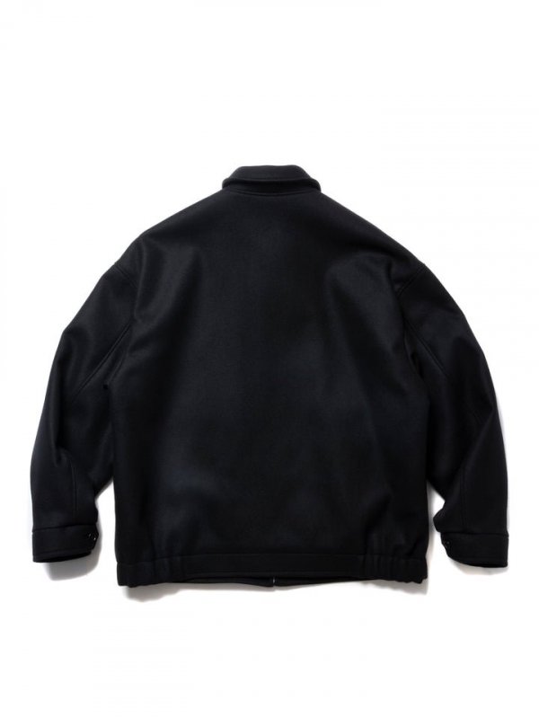 COOTIE/クーティー/WOOL MELTON SPORTS JACKET/ウールメルトンスポーツジャケット/BLACK - EMILIANO  ONLINE SHOP｜RADIALL,DELUXE,WACKO MARIA/ラディアル,デラックス,ワコマリア通販