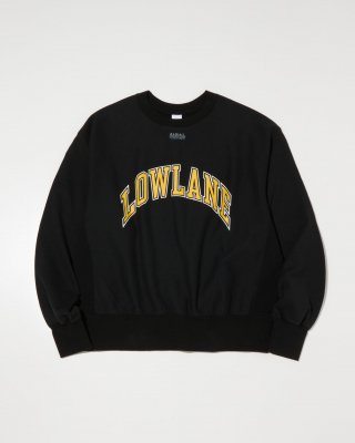 RADIALL/ǥ/Lowlane CREW NECK SWEATSHIRT L/S/С֥롼ͥåå/BLACK