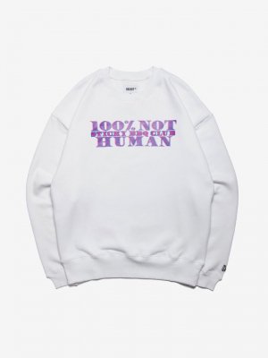 HAIGHT/إ/ALIEN BILL CREWNECK SWEAT/롼ͥåå/WHITE