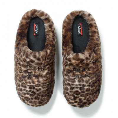 WACKO MARIA/拾ޥꥢ/NANGA / SUBU / LEOPARD FUR AORORA WINTER SANDALS/ʥ//BEIGE